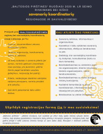 Visuomeninė organizacija „Baltosios pirštinės“ ruošiasi artėjantiems 2020 m. spalio 11 d. Seimo...