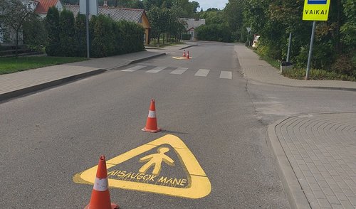 Baigėsi vaikų saugumo keliuose akcija „Apsaugok mane“, „Lietuvos draudimas“ ragina vaikus...