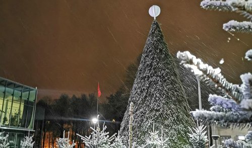 Anykščiuose šventinė nuotaika keliaus per miestą