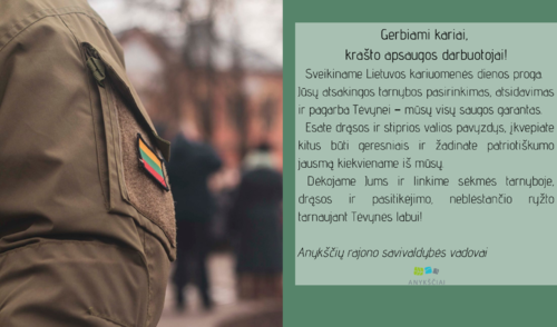 Sveikiname!