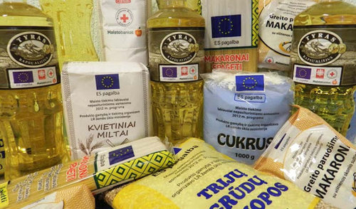Vykdoma programa „PAGALBA MAISTO PRODUKTAIS“