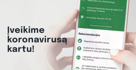 Stabdyti viruso plitimą Lietuvoje padės mobilioji programėlė