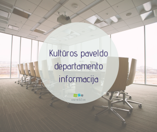 Kultūros paveldo departamento informacija
