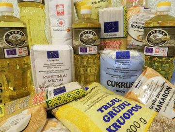 Vykdoma programa „PAGALBA MAISTO PRODUKTAIS“