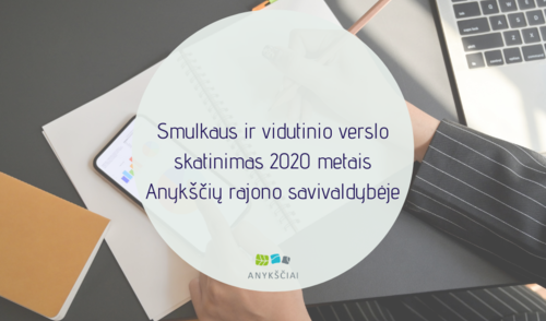 Smulkaus ir vidutinio verslo skatinimas 2020 metais Anykščių rajono savivaldybėje 
