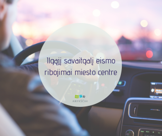 Ilgąjį savaitgalį eismo ribojimai miesto centre