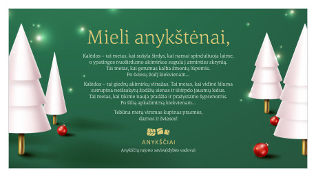 Sveikiname!