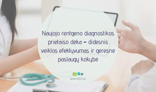Naujojo rentgeno diagnostikos prietaiso dėka – didesnis veiklos efektyvumas ir geresnė paslaugų...