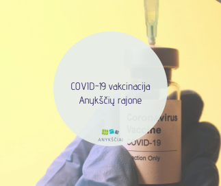 COVID-19 vakcinacija Anykščių rajone