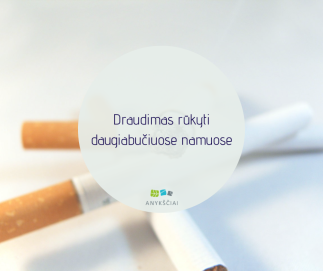 Draudimas rūkyti daugiabučiuose namuose