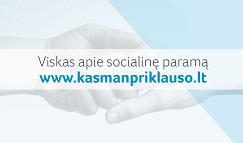 Viskas vienoje vietoje apie išmokas skirtingais gyvenimo atvejais – www.kasmanpriklauso.lt