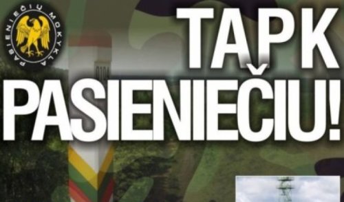 PASIENIEČIO PROFESIJA – TIK PASIENIEČIŲ MOKYKLOJE!