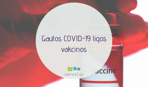 Gautos COVID-19 ligos vakcinos
