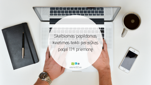 Skelbiamas papildomas kvietimas teikti paraiškas pagal 1.1.4 priemonę