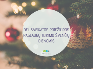 DĖL SVEIKATOS PRIEŽIŪROS PASLAUGŲ TEIKIMO ŠVENČIŲ DIENOMIS