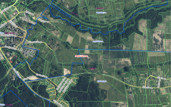 INFORMACIJA DĖL PAVADINIMŲ GATVĖMS SUTEIKIMO