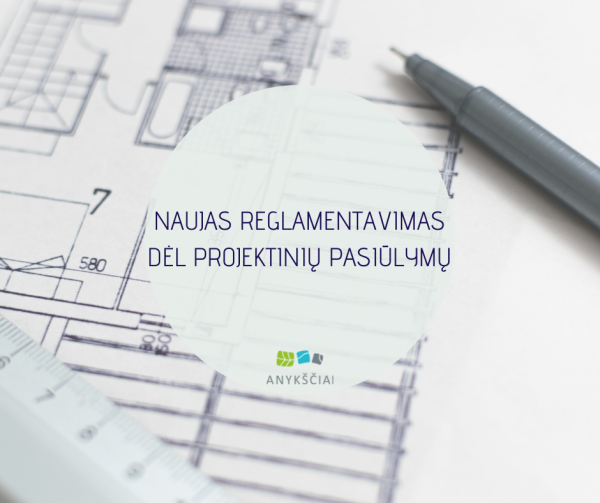 NAUJAS REGLAMENTAVIMAS DĖL PROJEKTINIŲ PASIŪLYMŲ