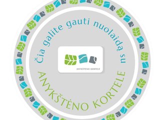 INFORMACIJA NORINTIEMS GAUTI ANYKŠTĖNO KORTELĘ
