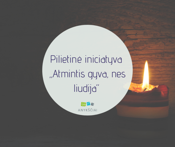 Sausio 13 – ąją minėkime kartu visuotine pilietine iniciatyva „Atmintis gyva, nes liudija“