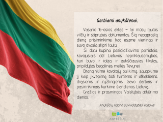 Sveikiname!