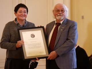 Leonido Donskio premija įteikta rašytojui Rimantui Vanagui