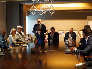 Regioninės plėtros centrų asociacijos Latvijoje delegacijos vizitas Anykščiuose