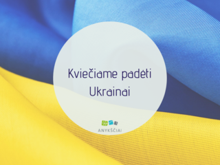 Kviečiame padėti Ukrainai
