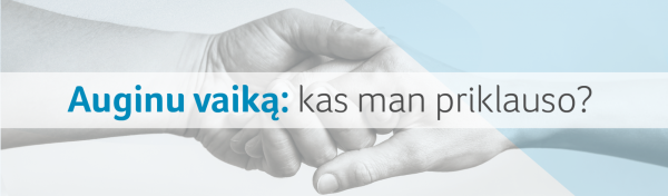 Auginu vaiką
