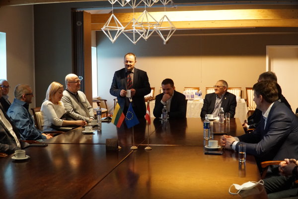 Regioninės plėtros centrų asociacijos Latvijoje delegacijos vizitas Anykščiuose