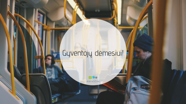 Gyventojų dėmesiui!