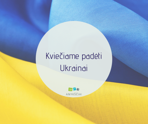 Kviečiame padėti Ukrainai