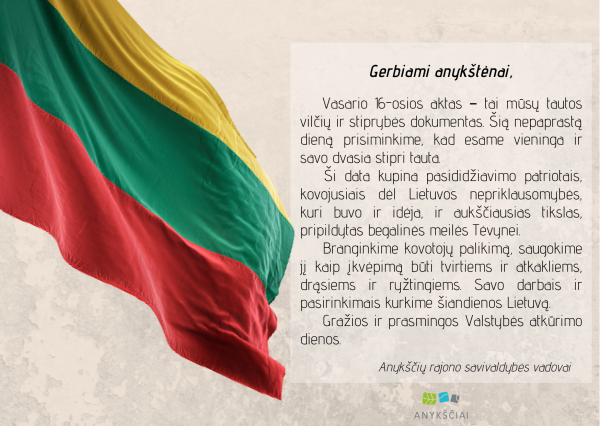 Sveikiname!