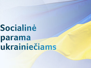 Nuo karo siaubo pabėgę ukrainiečiai galės gauti socialinę paramą