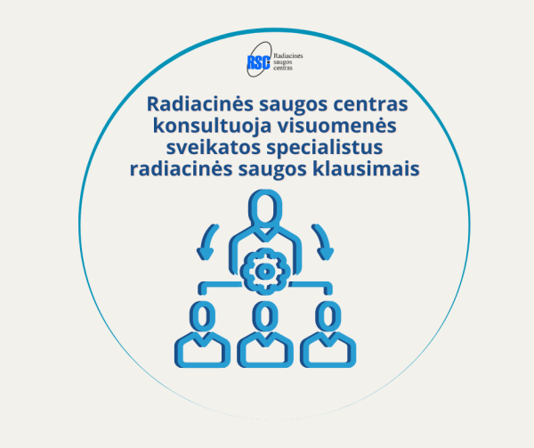 Radiacinės saugos centras konsultuoja visuomenės sveikatos specialistus radiacinės saugos klausimais