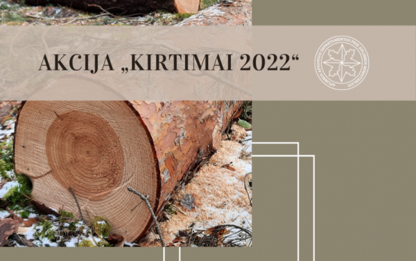 Aplinkosaugininkai kovą pradeda naują akciją „Kirtimai“
