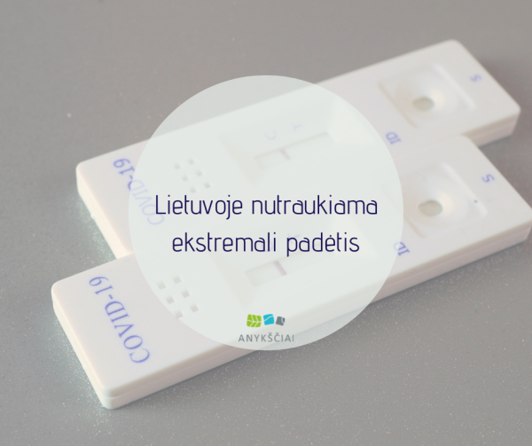 Lietuvoje nutraukiama ekstremali padėtis