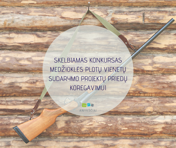 SKELBIAMAS KONKURSAS MEDŽIOKLĖS PLOTŲ VIENETŲ SUDARYMO PROJEKTŲ PRIEDŲ KOREGAVIMUI