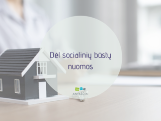 Dėl socialinių būstų nuomos