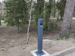 Anykščių mieste ir Medžių lajų tako komplekso teritorijoje pradėjo veikti 3 naujos elektromobilių...