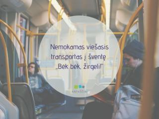 Nemokamas viešasis transportas į šventę „Bėk bėk, žirgeli!“