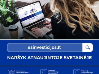 STARTAVO NAUJA ES INVESTICIJŲ ŽINIŲ PLATFORMA – ESinvesticijos.lt