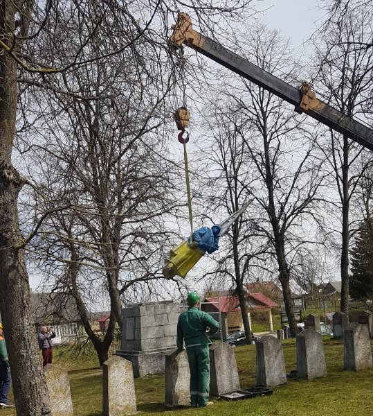 Priimti sprendimai dėl sovietinių paminklų rajone