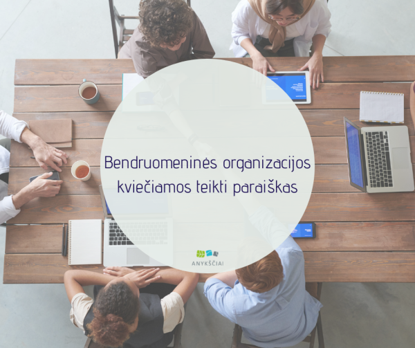 Bendruomeninės organizacijos kviečiamos teikti paraiškas