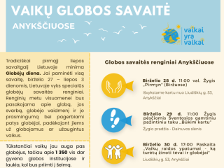 Vaikų globos savaitė