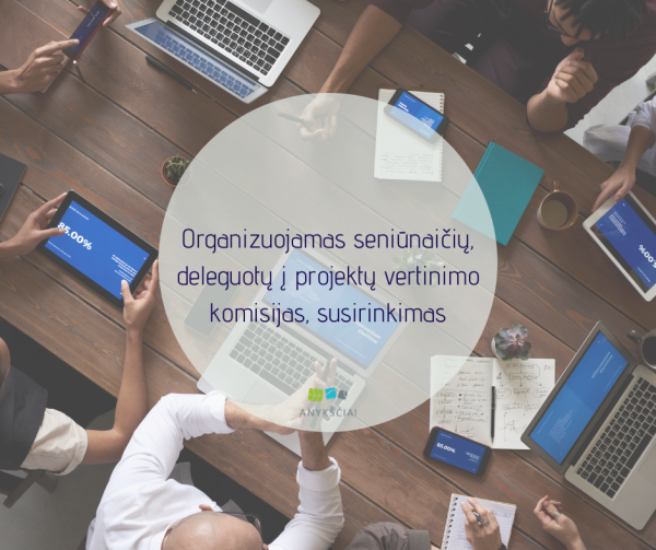 Organizuojamas seniūnaičių, deleguotų į projektų vertinimo komisijas, susirinkimas