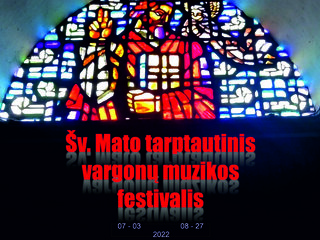Pirmieji vargonų muzikos akordai Anykščiuose – jau netrukus:  XXII Šv. Mato tarptautinis vargonų...