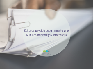 Kultūros paveldo departamento prie Kultūros ministerijos informacija