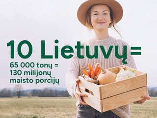 Tyrimas atskleidė: iš nerealizuoto derliaus Lietuvoje – 130 milijonų porcijų maisto