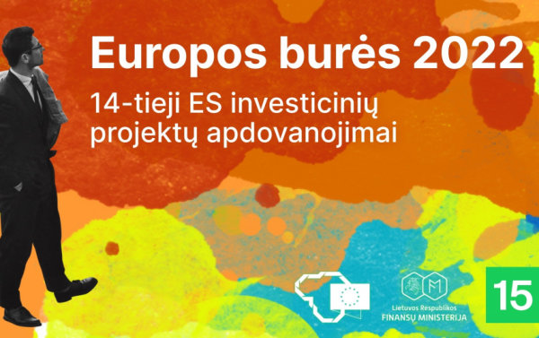 Finansų ministerija kviečia dalyvauti konkurse „Europos burės 2022“