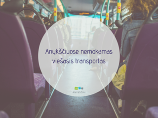 Anykščiuose nemokamas viešasis transportas